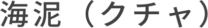 海泥(クチャ)